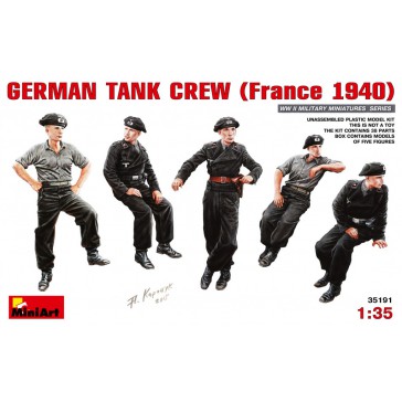 German Tank Crew (France 1940) 1/35