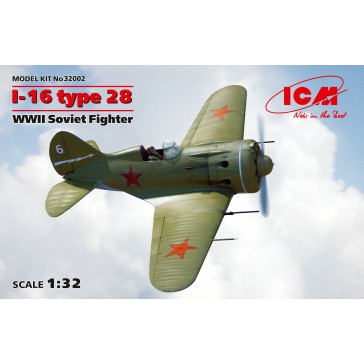 I-16 Type 28 WWII Soviet Fight.1/32