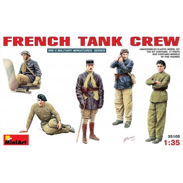 French Tank Crew 1/35