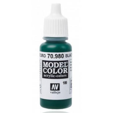 Acrylic paint Model Color (17ml) - Matt Black Green