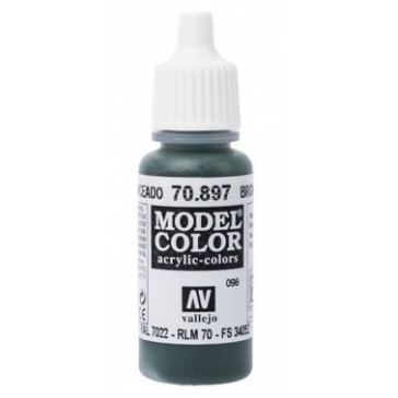 Acrylic paint Model Color (17ml) - Matt Bronze Green