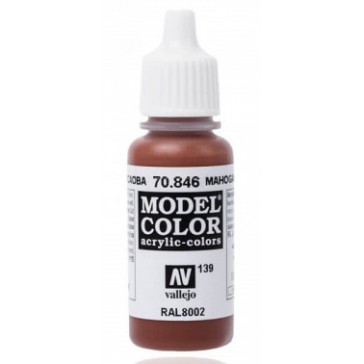 Acrylic paint Model Color (17ml) - Matt Mahogany Brown