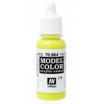 Peinture Acrylique Model Color (17ml) - Matt Yellow Green