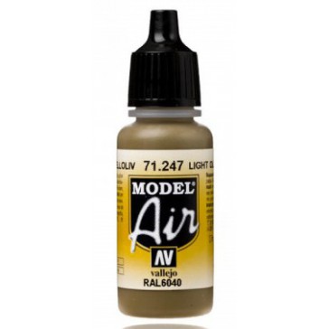 Peinture Acrylic Model Air (17ml) - Light Olive RAL 6040