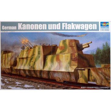 Kanonen und Flakwagen1/35