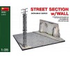Street section with wall 1/35