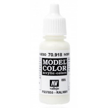 Peinture Acrylique Model Color (17ml) - Matt Ivory