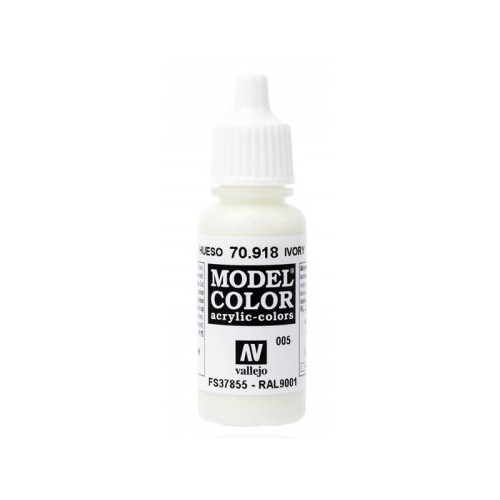 Vallejo Acrylic paint Model Color (17ml) Matt Ivory MCM Group