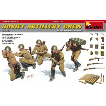 Sov.Artillery Crew Special Ed. 1/35