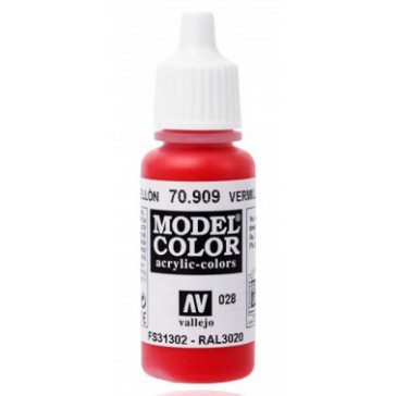 Acrylic paint Model Color (17ml) - Matt Vermillion