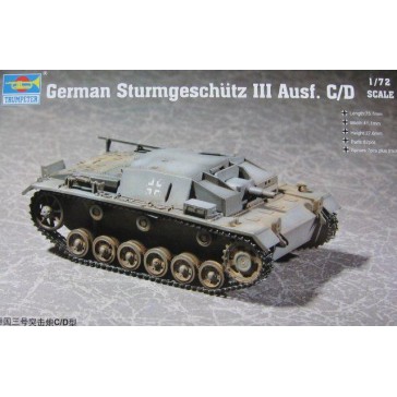 German Stug III C/D 1/72