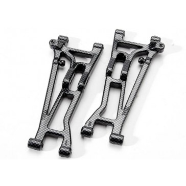 Suspension arms, front (left & right), Exo-Carbon finish (Ja