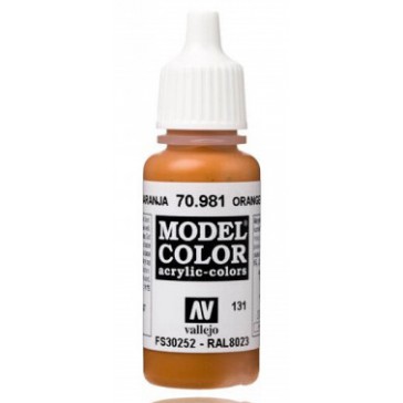 Peinture Acrylique Model Color (17ml) - Matt Orange Brown