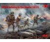 Brit.Inf.in Gas Masks '14 4fig 1/35