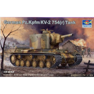 German Pz KV2 754(r) 1/35
