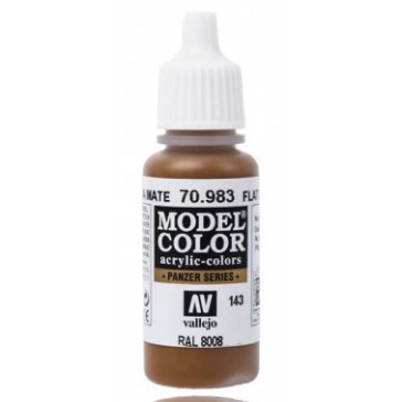 Acrylic paint Model Color (17ml) - Matt Flat Earth