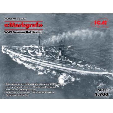 Markgraf (full hull & waterl.)1/700