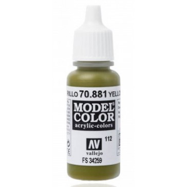 Peinture Acrylique Model Color (17ml) - Matt Yellow Green