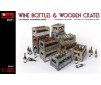 Wine Bottles & Wooden Crates 1/35