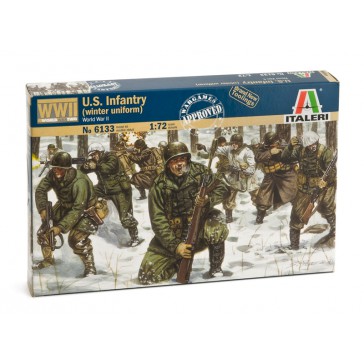 WWII US INFANTRY WINTER UNIFORM 1/72