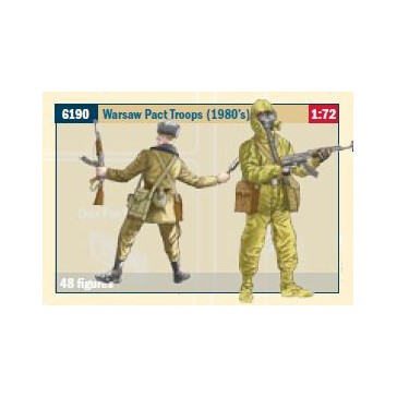 italeri kit 1:72 miniature it6190 1980s Warsaw pact troops