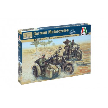 WWII GERMAN MOTORCYCLES 1/72