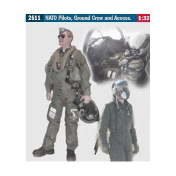 NATO PILOTS, CREW AND ACCESSORIES 1/32