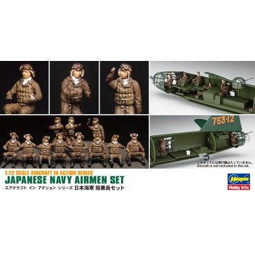 1/72 JAPANESE NAVY AIRMEN SET X72-16