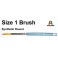 1 BRUSH SYNTHETIC ROUND