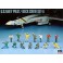 1/48 U.S. NAVY PILOT/DECK CREW SET A X48-6