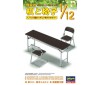 1/12 MEETING ROOM DESK en CHAIR FA02