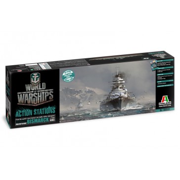 DISC..GERMAN BATTLESHIP BISMARCK 1:700