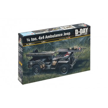 1/4 TON. 4X4 AMBULANCE JEEP 1/35