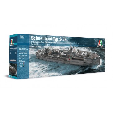 TYP S-38 SCHNELLBOOT W. BOFORS 1/35