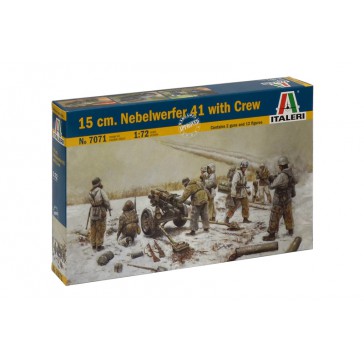 DISC.. 15 CM. NEBELWERFER 41 W.CREW 1/72