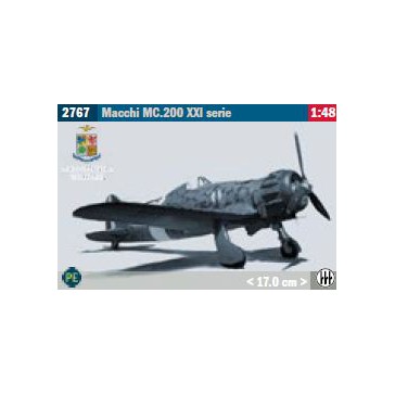 MACCHI MC.200 XXI SERIE 1/48 *