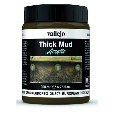 Diorama effects Thick Mud Textures - European Thick Mud (200 ml.)