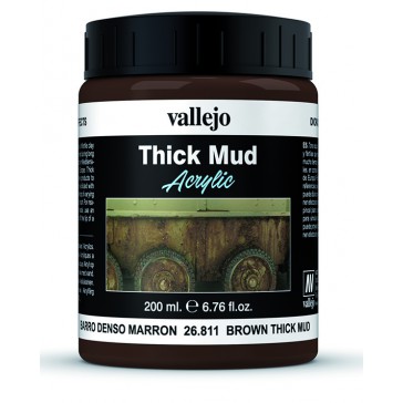 Diorama effects Thick Mud Textures - Brown Thick Mud (200 ml.)