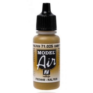 Peinture Acrylic Model Air (17ml) - Dark Yellow