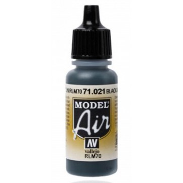 Acrylic paint Model Air (17ml)  - Black Green RLM70