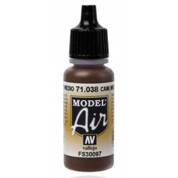 Acrylic paint Model Air (17ml)  - Camouflage Medium Brown