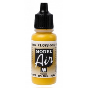 Acrylic paint Model Air (17ml)  - Yellow RLM04