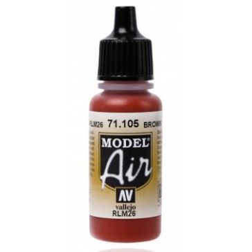 Peinture Acrylic Model Air (17ml) - Brown RLM26