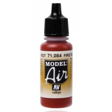 Acrylic paint Model Air (17ml)  - Fire Red