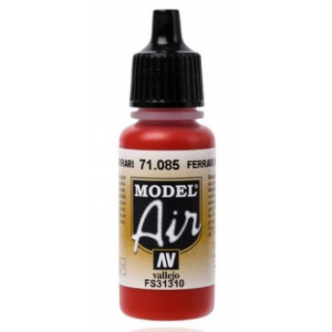 Peinture Acrylic Model Air (17ml) - Ferrari Red