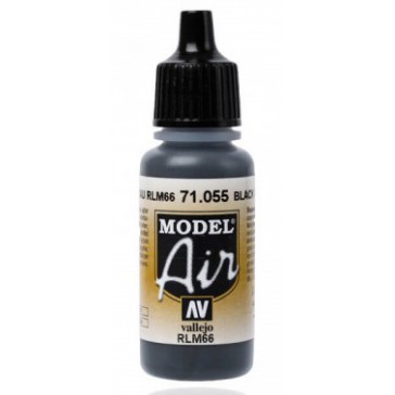 Peinture Acrylic Model Air (17ml) - Black Gray RLM66