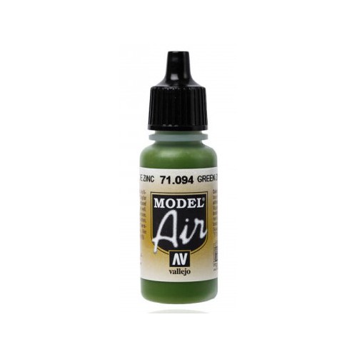 Vallejo Peinture Acrylic Model Air (17ml) Green Zinc Chromate MCM Group