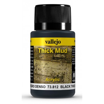 Weathering Effects Thick Mud - Black Thick Mud (40 ml.)