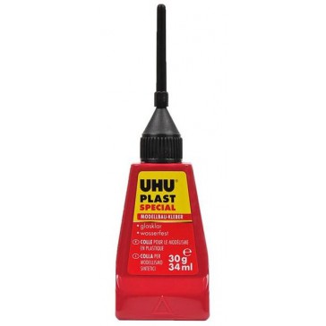 lijm PLAST 34 gr. + naald