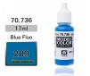 DISC.. Acrylic paint Model Color (17ml) - Fluorescent Blue Fluo